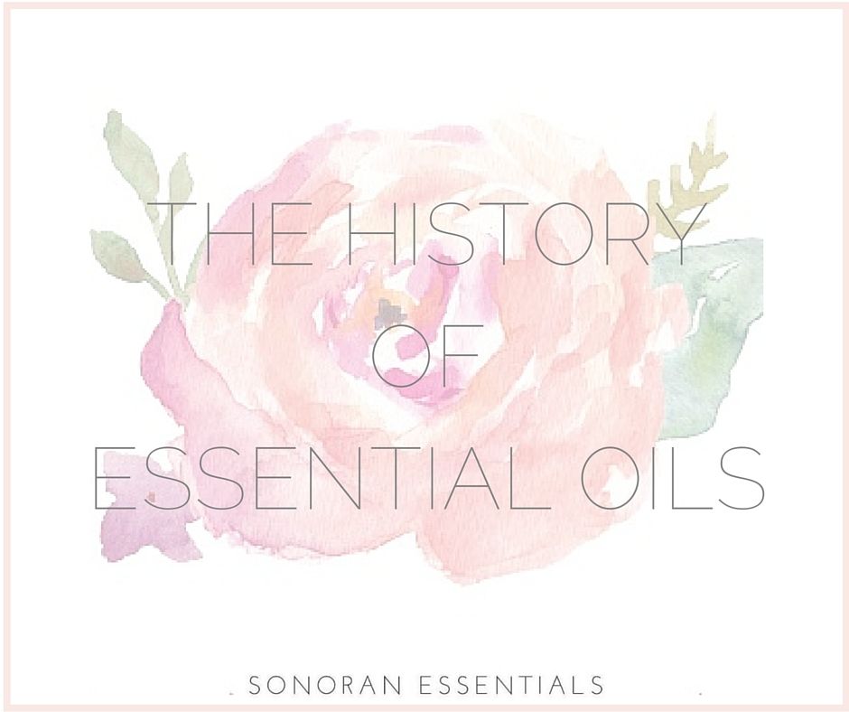 Sonoran Essentials The History of Essential Oils